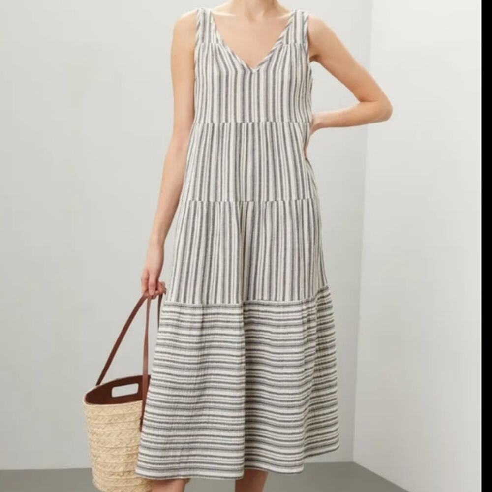 Marine Layer Striped Maxi Dress